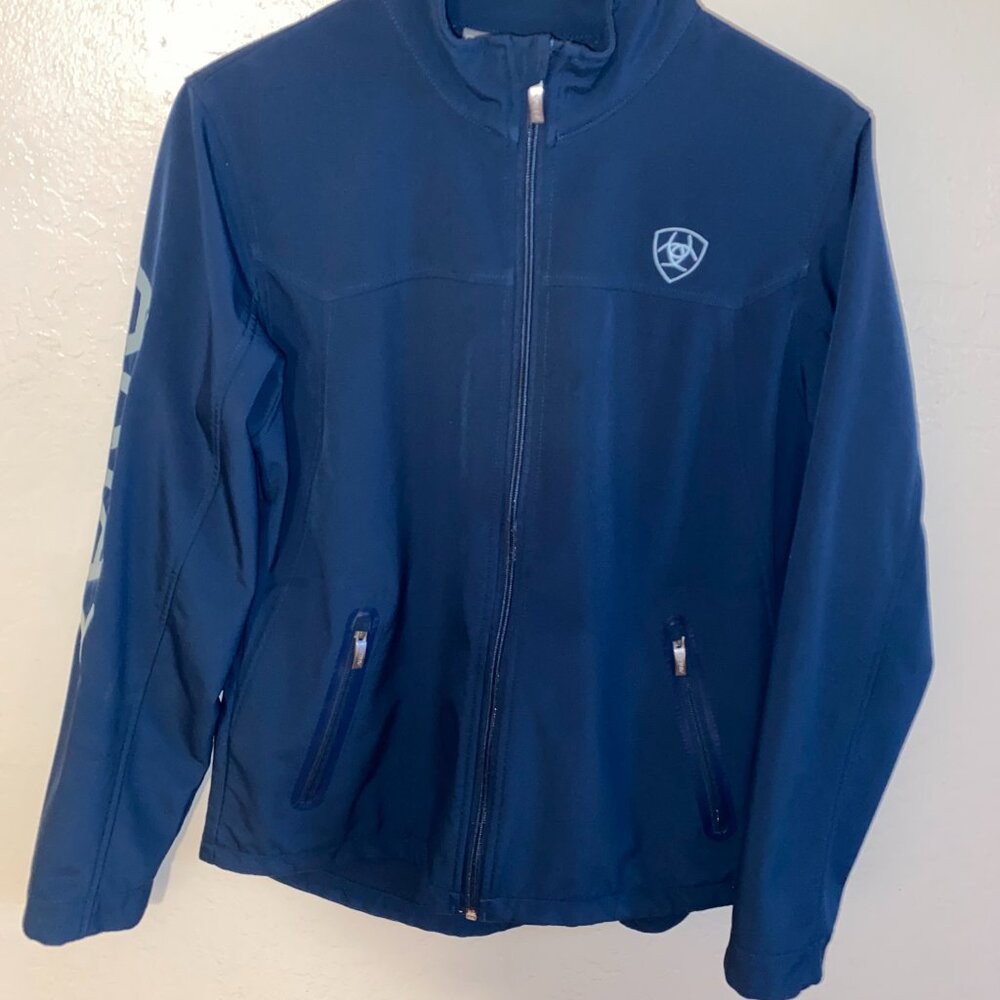 Ariat TEK Softshell Jacket – Women’s Large – Navy… - image 6